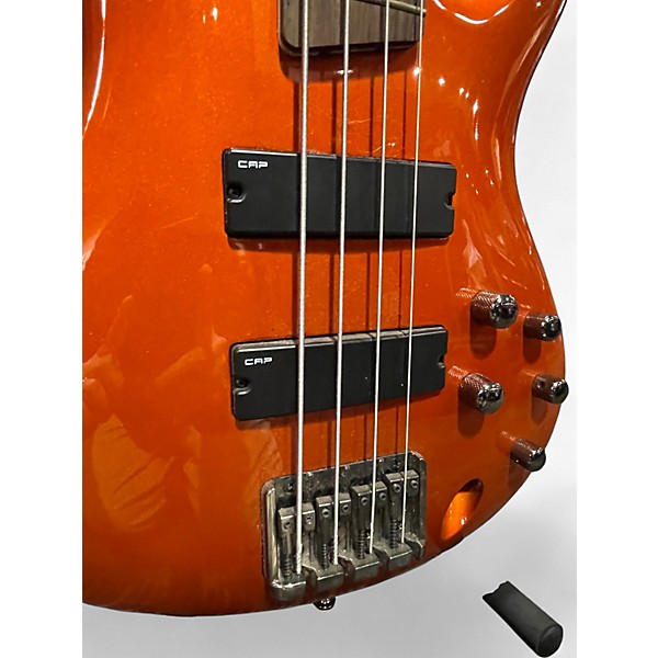 Used Ibanez SR300 Metallic Orange Electric Bass Guitar