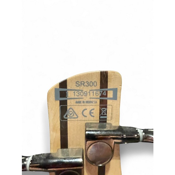 Used Ibanez SR300 Metallic Orange Electric Bass Guitar