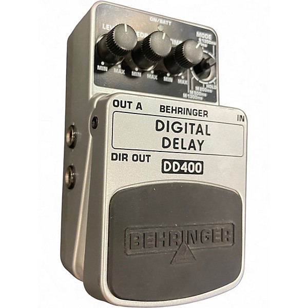 Used Behringer DD400 Digital Delay Effect Pedal