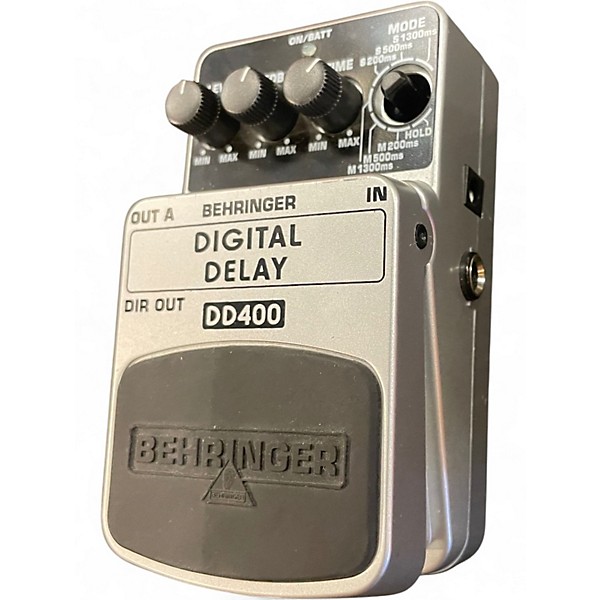 Used Behringer DD400 Digital Delay Effect Pedal
