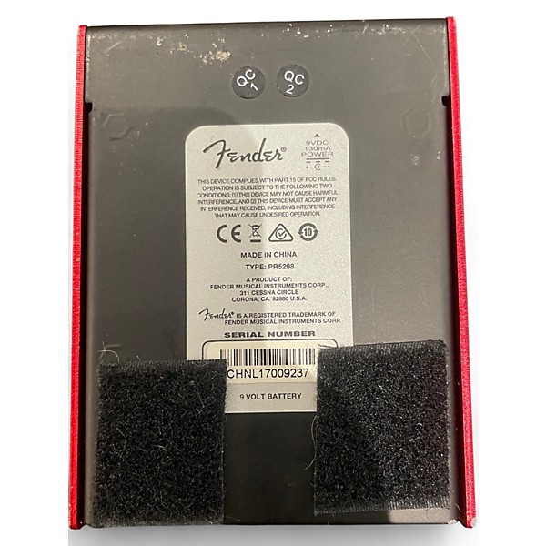 Used Fender Santa Ana Overdrive Effect Pedal