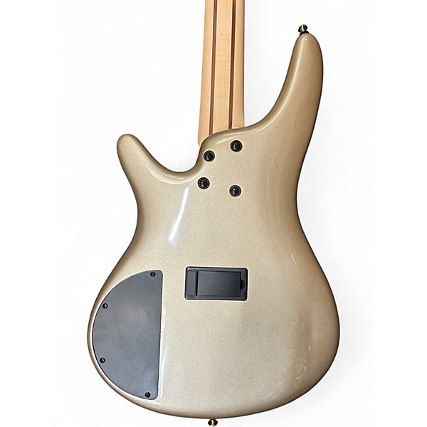 Used Ibanez SR405EPBDX Gold Metallic Burst Electric Bass Guitar