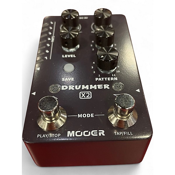 Used Mooer DRUMMER X2 Drum Machine