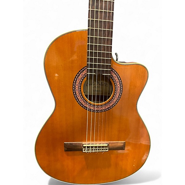 Used Carlo Robelli CLASSICAL GUITAR CE Natural Classical Acoustic Guitar