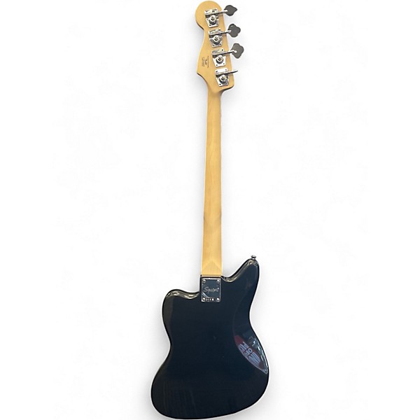 Used Squier AFFINITY SERIES JAGUAR BASS Charcoal FROST METALLIC Electric Bass Guitar
