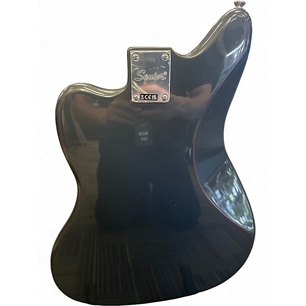Used Squier AFFINITY SERIES JAGUAR BASS Charcoal FROST METALLIC Electric Bass Guitar
