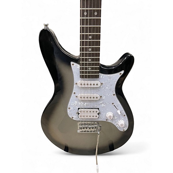 Used Rogue RR200GB Silverburst Solid Body Electric Guitar