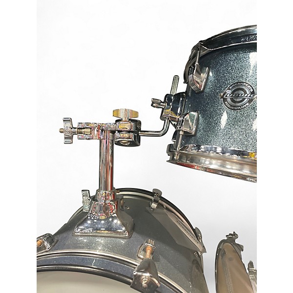 Used Ludwig 4 Piece Breakbeats By Questlove Metallic Aqua Marine Drum Kit