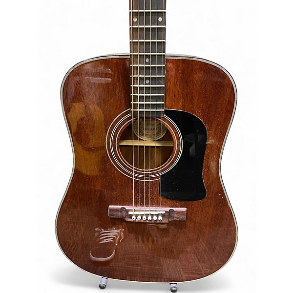 Used Washburn D100M Mahogany Acoustic Guitar