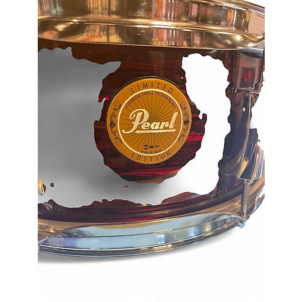 Used Pearl 14X5.5 SST Limited Edition Strata Red Drum