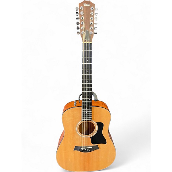 Used Taylor 150E Natural 12 String Acoustic Electric Guitar