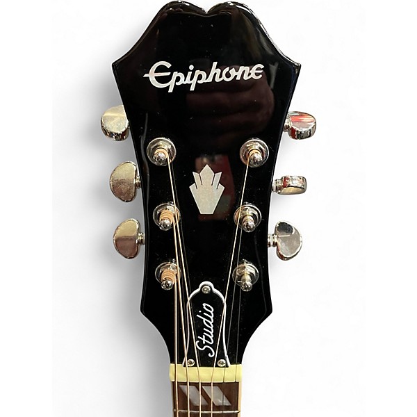 Used Epiphone Hummingbird Studio Heritage Cherry Sunburst Acoustic Electric Guitar