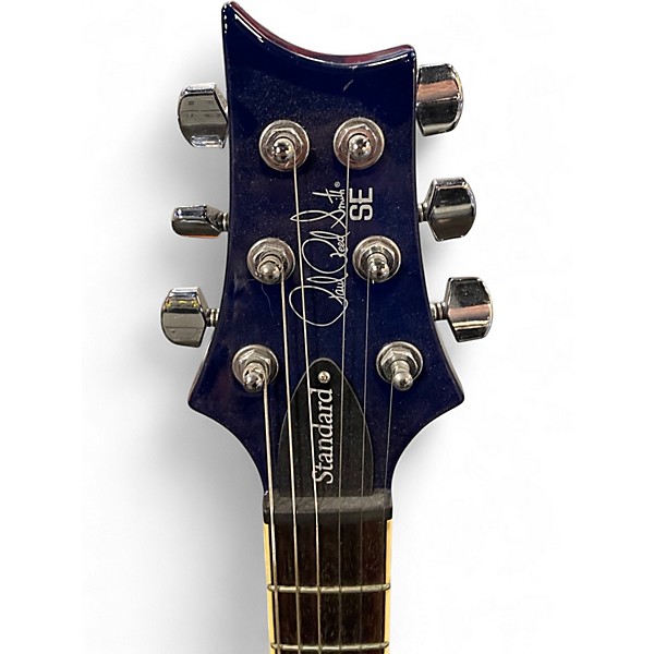 Used PRS SE Standard 24 08 Blue Solid Body Electric Guitar
