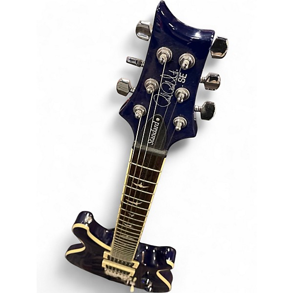 Used PRS SE Standard 24 08 Blue Solid Body Electric Guitar