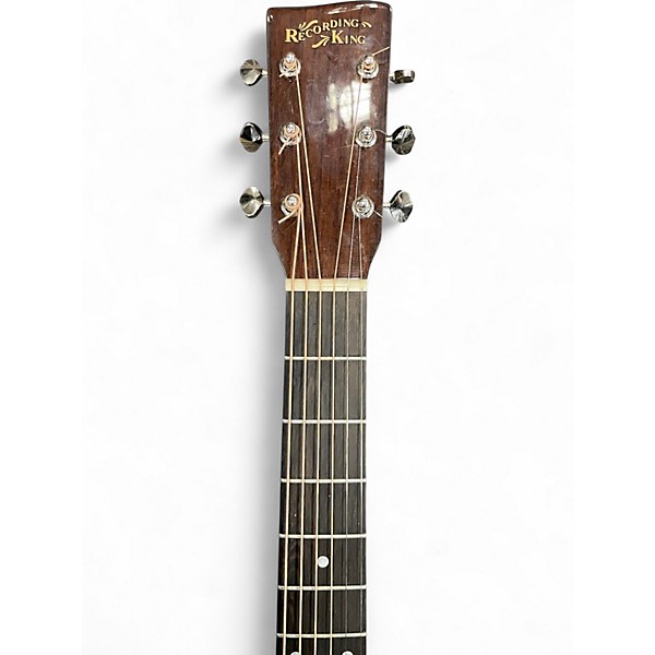 Used Recording King RD-318 Natural Acoustic Guitar