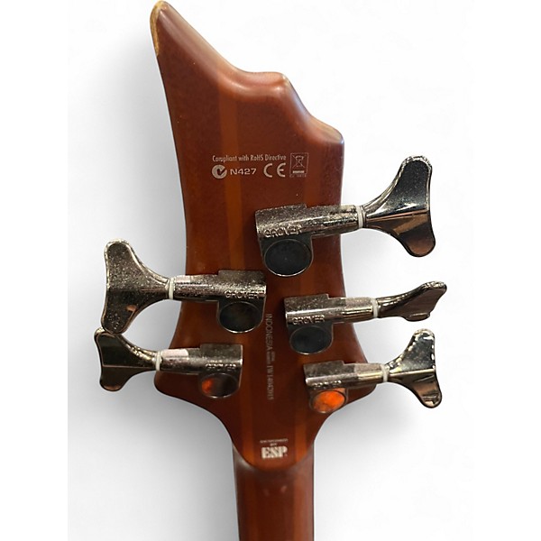 Used ESP ltd  natural finish Electric Bass Guitar