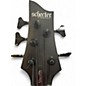 Used Schecter Guitar Research stealth-5 Satin Black Electric Bass Guitar
