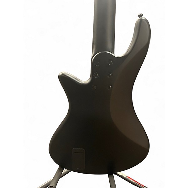 Used Schecter Guitar Research stealth-5 Satin Black Electric Bass Guitar