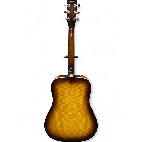 Used 1970s Alvarez 5024 Flamed Maple Sunburst Acoustic Guitar