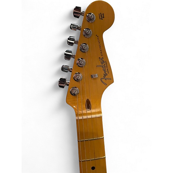 Used Fender American Professional II Stratocaster miami blue Solid Body Electric Guitar