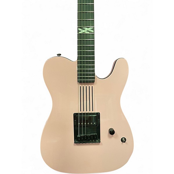 Used Schecter Guitar Research Machine Gun Kelly PT Pink Solid Body Electric Guitar