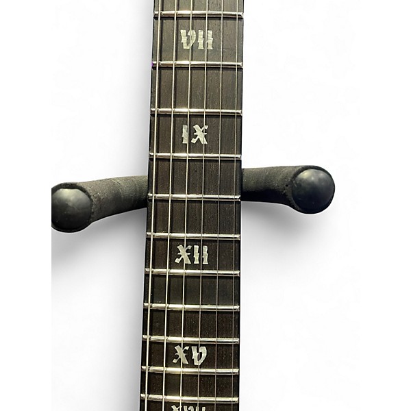 Used Schecter Guitar Research E1 Apocalypse Purple Solid Body Electric Guitar