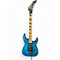 Used Jackson JS34Q Dinky Trans Blue Solid Body Electric Guitar thumbnail