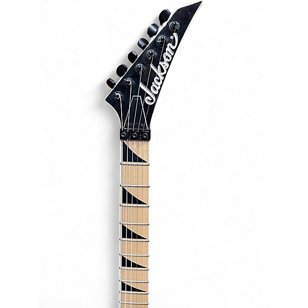 Used Jackson JS34Q Dinky Trans Blue Solid Body Electric Guitar