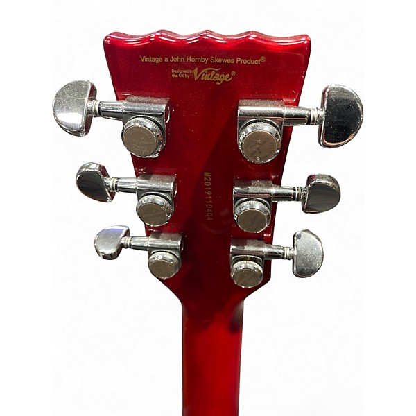 Used Vintage V1003 Ace Frehley 2 Color Sunburst Solid Body Electric Guitar