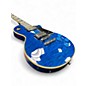 Used Agile AL-3100MCC Trans Blue Solid Body Electric Guitar