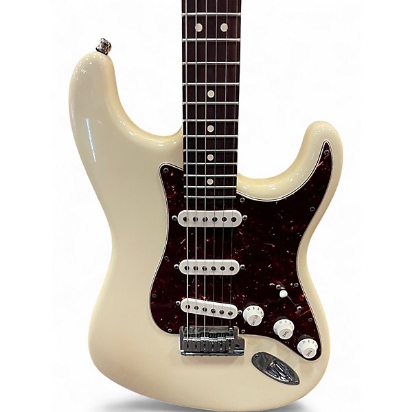 Used Fender 50th Anniversary American Stratocaster Olympic White Solid Body Electric Guitar