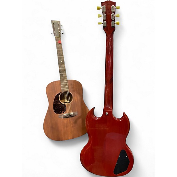 Used Gibson SG Standard Left Handed Cherry Electric Guitar