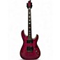 Used Schecter Guitar Research Omen Extreme 6 ELECTRIC MAGENTA Solid Body Electric Guitar thumbnail
