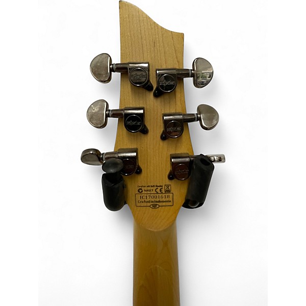 Used Schecter Guitar Research Omen Extreme 6 ELECTRIC MAGENTA Solid Body Electric Guitar