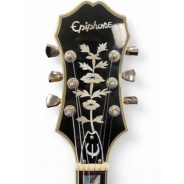 Used Epiphone Broadway Natural Hollow Body Electric Guitar