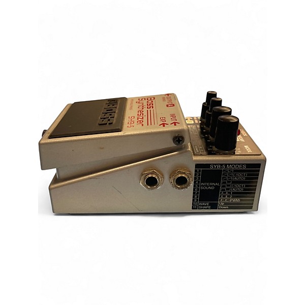 Used BOSS SYB5 Bass Synth Bass Effect Pedal