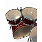 Used Yamaha 5 Piece Stage Custom Darkl Red Drum Kit