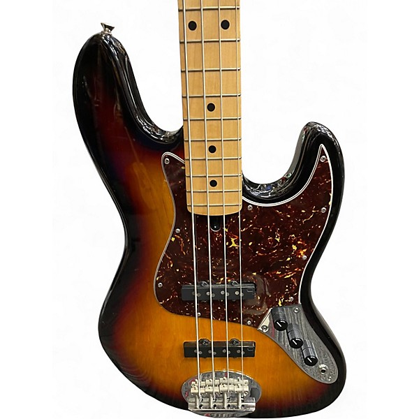 Used Lakland 44-60 Skyline Series Sunburst Electric Bass Guitar