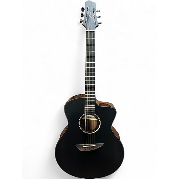 Used Ibanez JGM5BSN Black Acoustic Electric Guitar