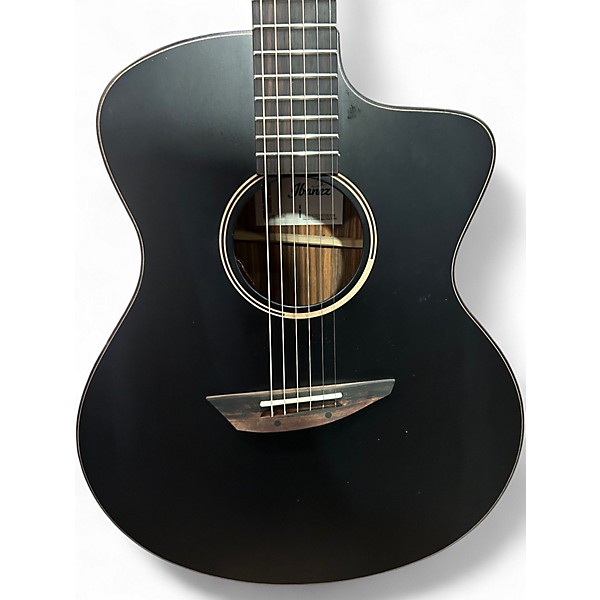 Used Ibanez JGM5BSN Black Acoustic Electric Guitar