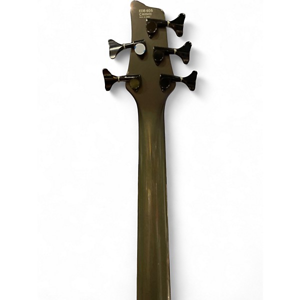 Used Ibanez EBD605 Gunmetal Gray Electric Bass Guitar