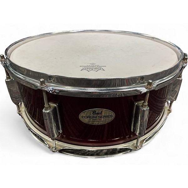 Used Pearl 5 Piece Forum Wine Red Drum Kit