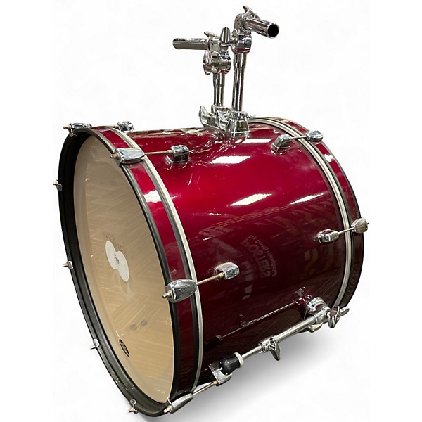 Used Pearl 5 Piece Forum Wine Red Drum Kit