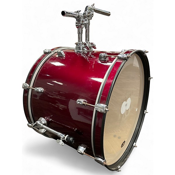 Used Pearl 5 Piece Forum Wine Red Drum Kit