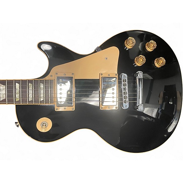 Used 2008 Gibson Les Paul Traditional Black Solid Body Electric Guitar