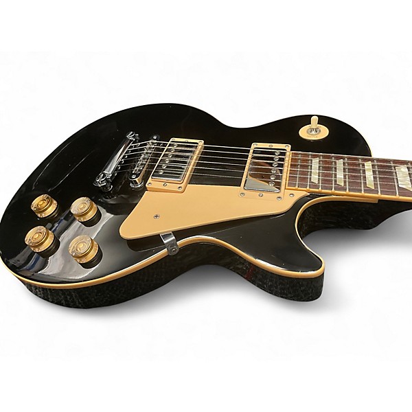 Used 2008 Gibson Les Paul Traditional Black Solid Body Electric Guitar