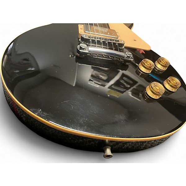 Used 2008 Gibson Les Paul Traditional Black Solid Body Electric Guitar