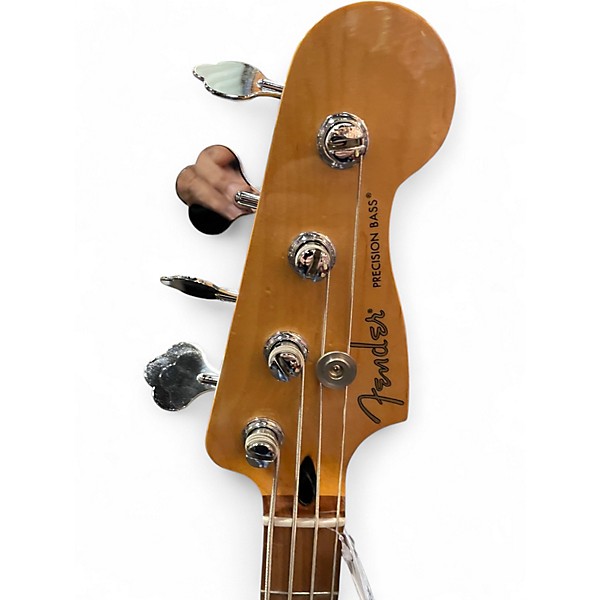 Used Fender Player Precision Bass 3 Color Sunburst Electric Bass Guitar