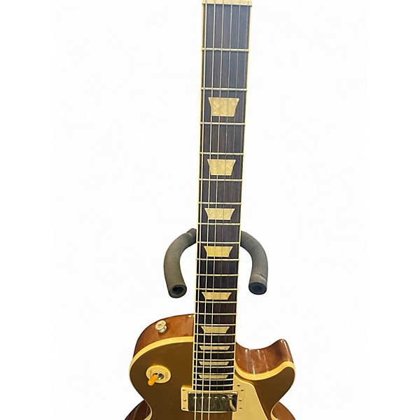 Used 2024 Gibson Les Paul Standard '50s Figured  Gold Top Solid Body Electric Guitar