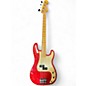 Used Fender Vintera 50s Precision Bass Fiesta Red Electric Bass Guitar